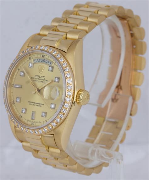 rolex gold presidential on arm|gold presidential rolex price.